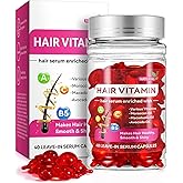 Axnzp Hair Treatment Serum Capsule, for Frizzy and Damaged Hair, Moisturizing,No Rinse, for All Hair.(1 bottle/40 capsules)