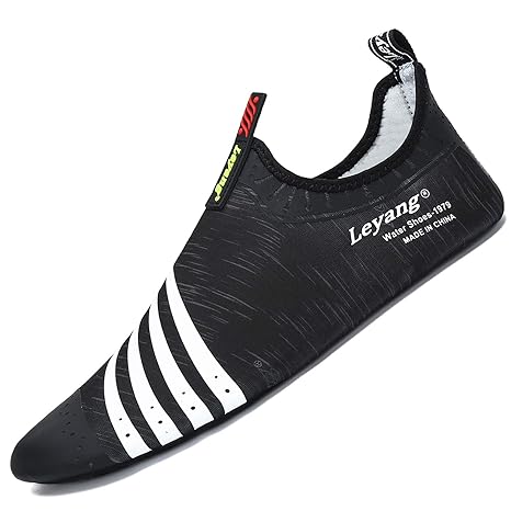 Leyang Womens Mens Water Shoes Beach Quick Dry Barefoot Aqua Socks For Swim Yoga Aerobics Surf Boys Girls
