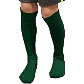 COUVER Baseball Softball Socks for Toddler Kids Knee High Cotton Mult-Sports Socks, 1 Pair