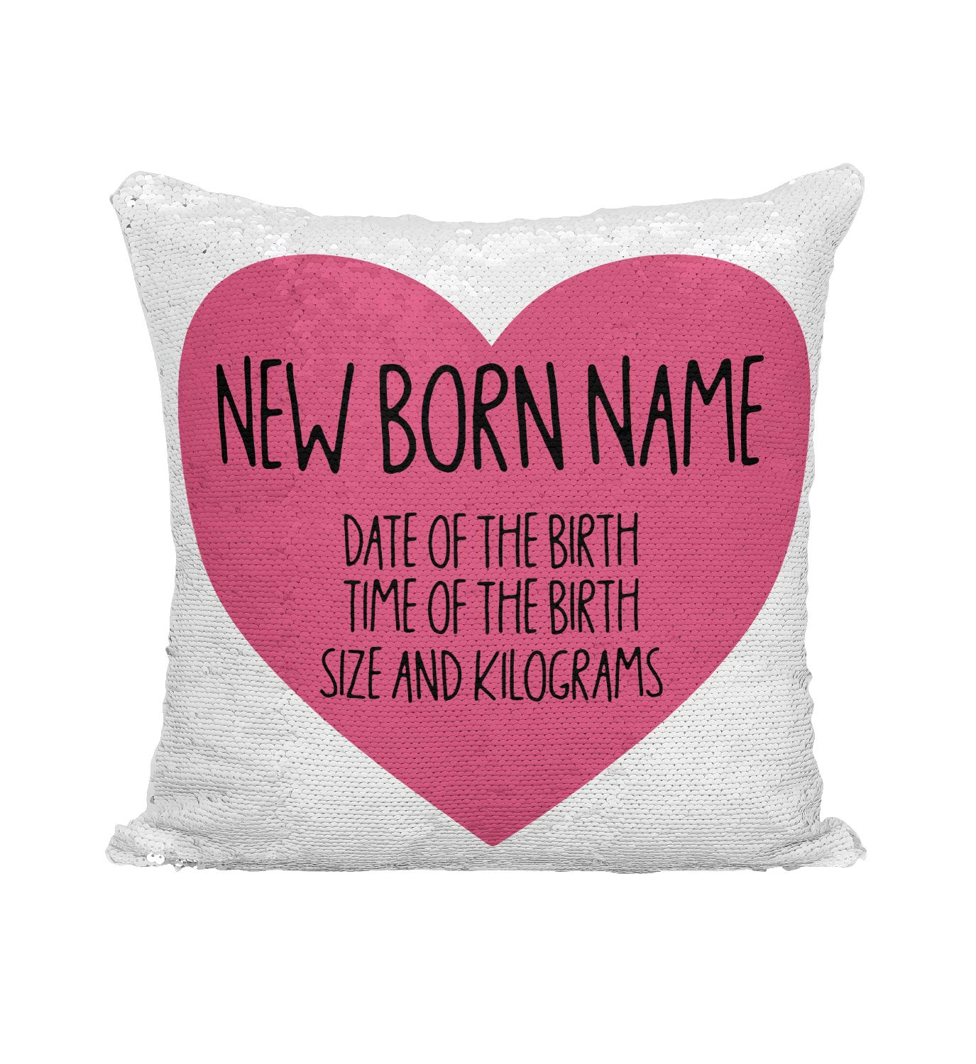 custom baby pillow with name