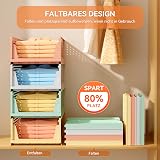 BTGGG 4 Pack Wardrobe Storage Organiser Mix Colors Stackable Drawers view 4
