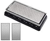 Double-sided Diamond Sharpening Stone,YCAMMIN Knife