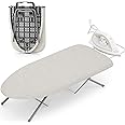 Tabletop Ironing Board, Small Iron Board with Iron Rest, Folding Iron Board, Extra Thick Cover, Portable Tabletop Ironing Boa