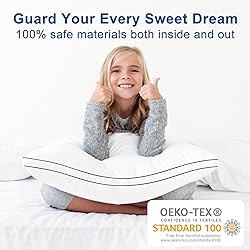 Premium Pillows King Size Set of 2, Fluffy and