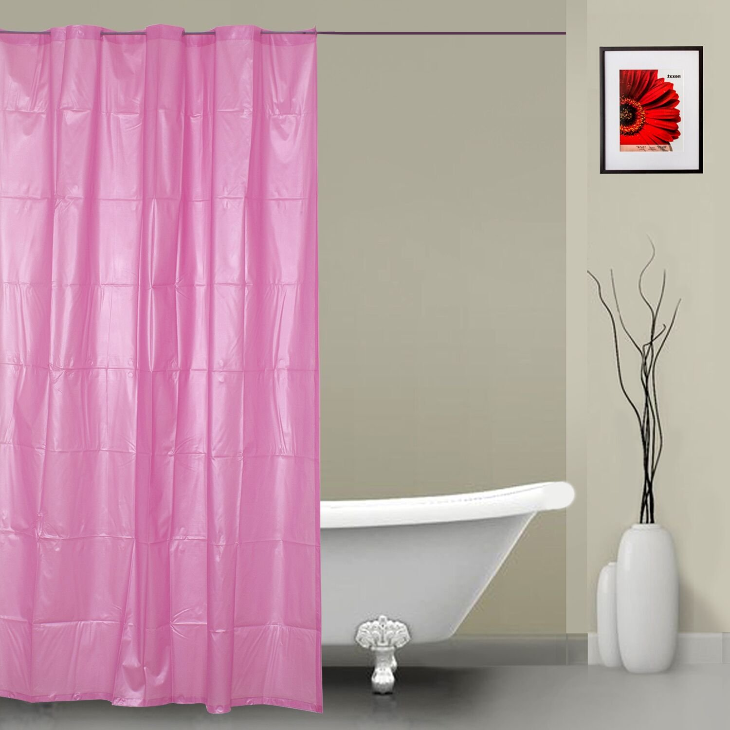 Snuggle Elegant Shower Curtains 54 In 78 In Amazon In Home