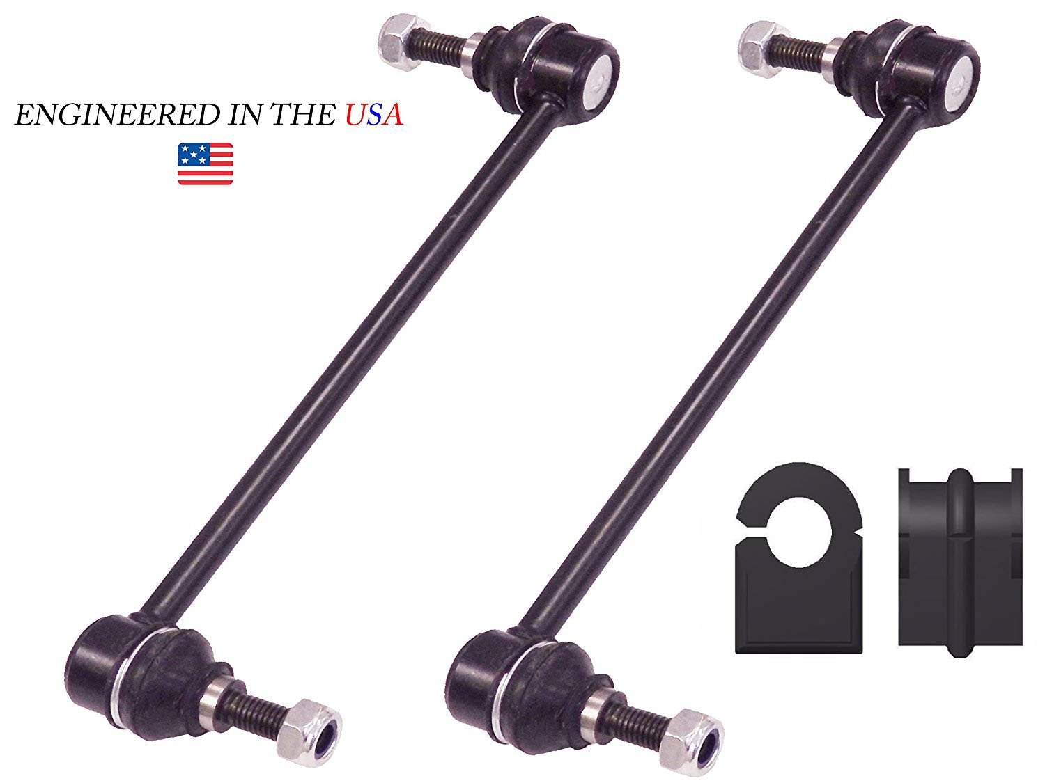 Amazon.com: 4PC Front Sway Bar Links + Front Bushings FOR 2007-2013 Nissan  Altima 24.4MM BAR: Automotive