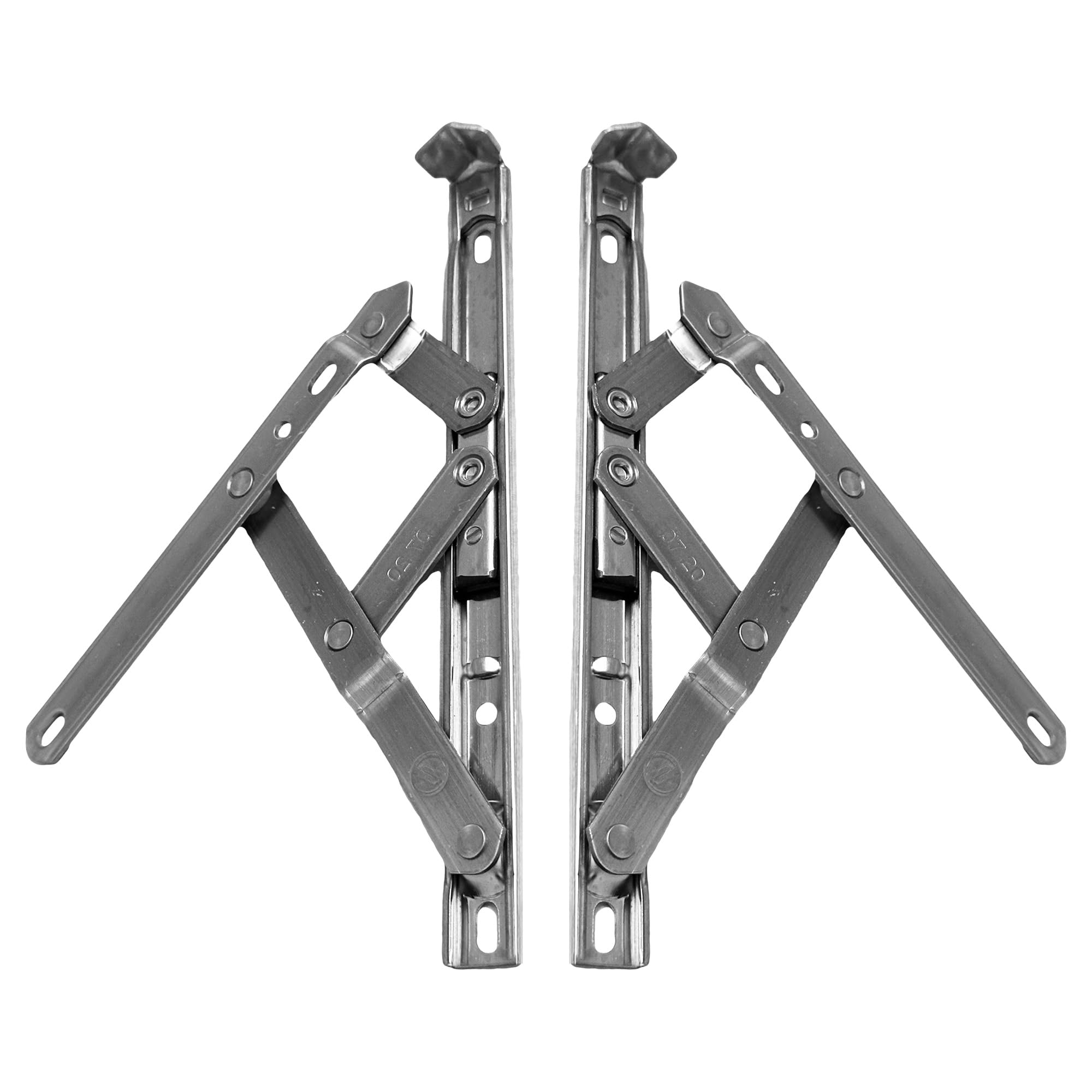 uPVC Universal Window Hinge Double Glazing Friction Stay PVC 17mm Stack 8 inch Universally Handed Ferretic stainless steel grade 430