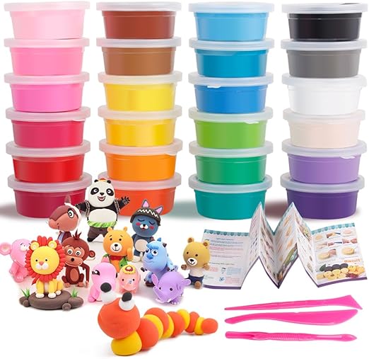 smoothing plasticine clay