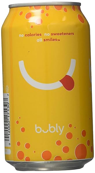 BUBLY SPARKLING WATER, MANGO, 12 FL OZ