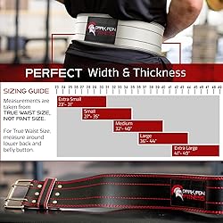 Dark Iron LG Fitness Weight Lifting Belt for