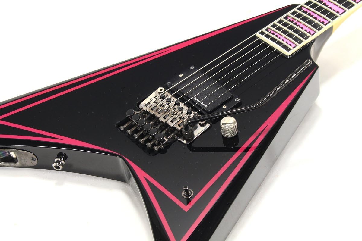 Edwards E Al 166 Alexi Laiho Signature Pink Sawtooth Amazon Ca Musical Instruments Stage Studio