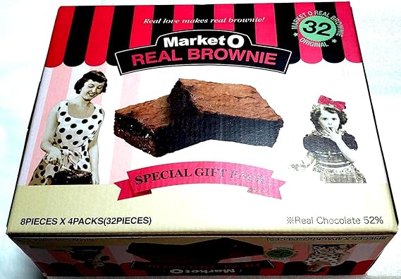 Amazon オリオンジャコー Market0 Real Brownie マーケットオー リアルブラウニー8個入り 4箱 Kirkland カークランド ケーキ 洋菓子 通販
