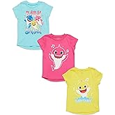 Pinkfong Baby Shark [SizeRangeDescription1] 3 Pack Graphic T-Shirts [SizeDescription1]