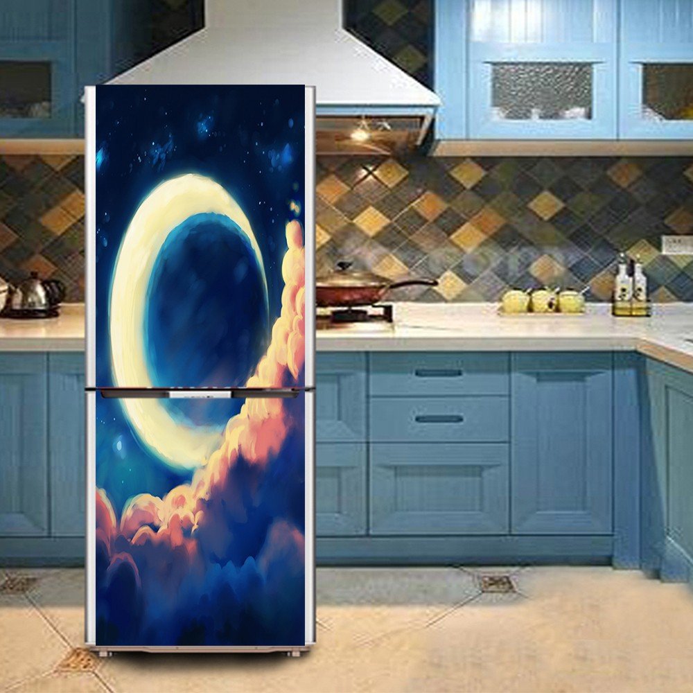 Vinilos Decorativos Stickers Pegatinas Paredrefrigerador De Luna Y ...