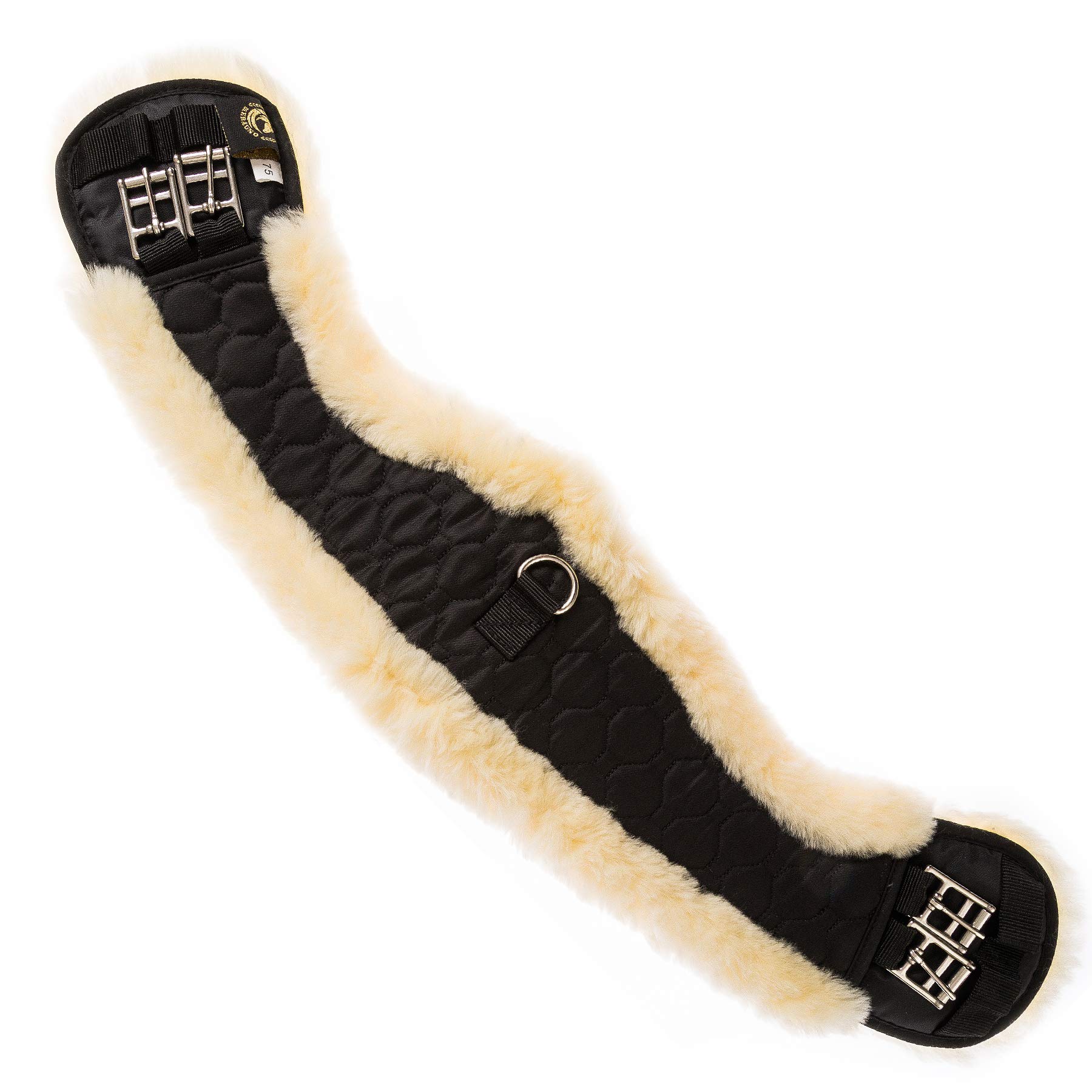 Merauno Sheepskin Dressage Girth Western Moon Girth Dressage-50cm