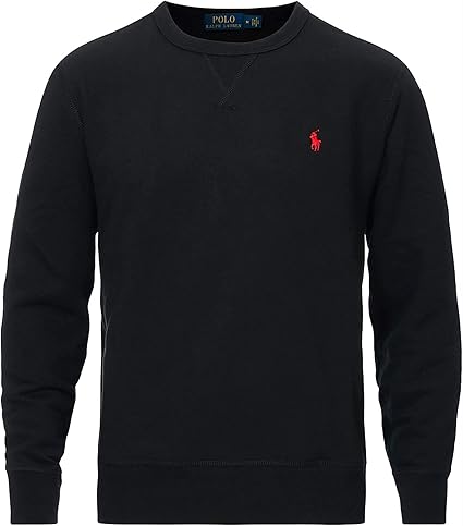 Ralph Lauren Men's Sweatshirt Black M: Amazon.co.uk: Clothing