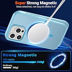 SUPFINE Magnetic for iPhone 15 Pro Case