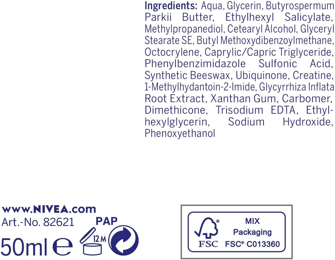 NIVEA Q10 Power Anti-Wrinkle + Firming Age Spot Day Cream SPF30 (50ml), Anti-Ageing Face Cream with Creatine & Q10 - Image 3