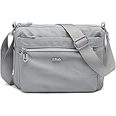 ETidy Casual Nylon Shoulder Bag For Women Waterproof Lightweight Crossbody Purse Hobo Bag