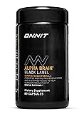 ONNIT Alpha Brain Black Label Capsule