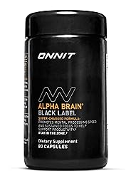ONNIT Alpha Brain Black Label Capsule