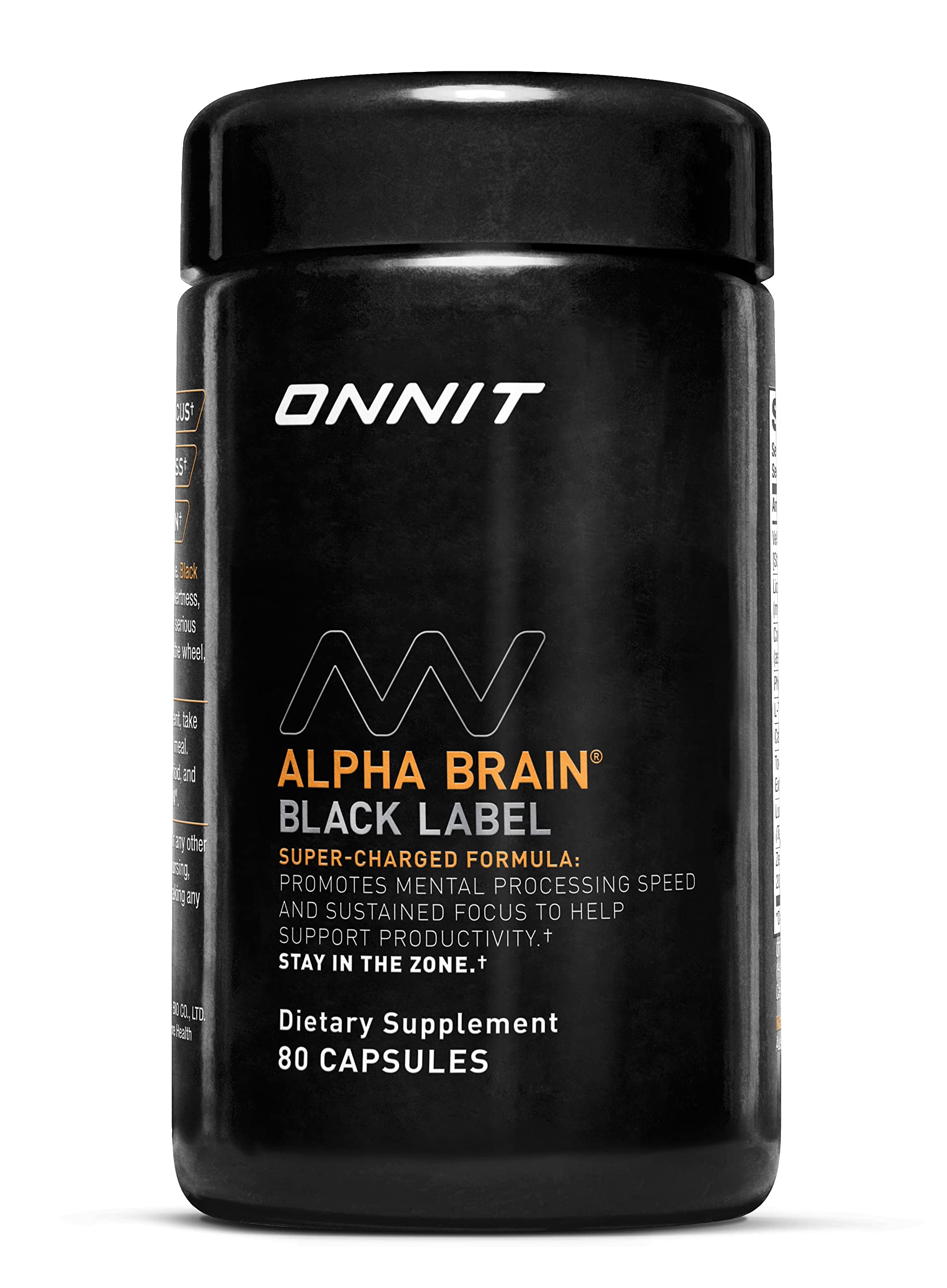 ONNIT Alpha Brain Black Label Capsule