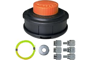 SIMUSI Universal Weed Eater Head, Speed Feed Trimmer Head String Trimmer Head Weed Wacker Head Replacement for Echo, Ego, Dewalt, Stihl, Husqvarna Trimmer Weed Eater, with 14FT/0.095 Trimmer Line