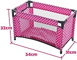 Molly Dolly Baby Doll Cot Bed for Dolls Up to 45cm 18 inches view 5