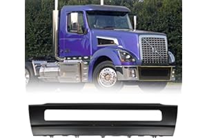 UNITEDLU Front Center (Middle) PLASTIC Bumper compatible with Volvo VNL 2004-2014 Truck Series