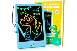 KOKODI Toys for 3 4 5 Year Old Boys, 8.5 Inch Colorful Doodler Board Writing Tablet, Kids Toys Christmas Gifts for 3-6 Year O