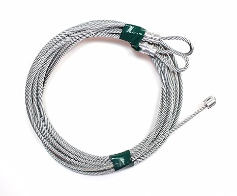 Amazon Com Set Of 1 8 Garage Door Cables For Torsion Spring