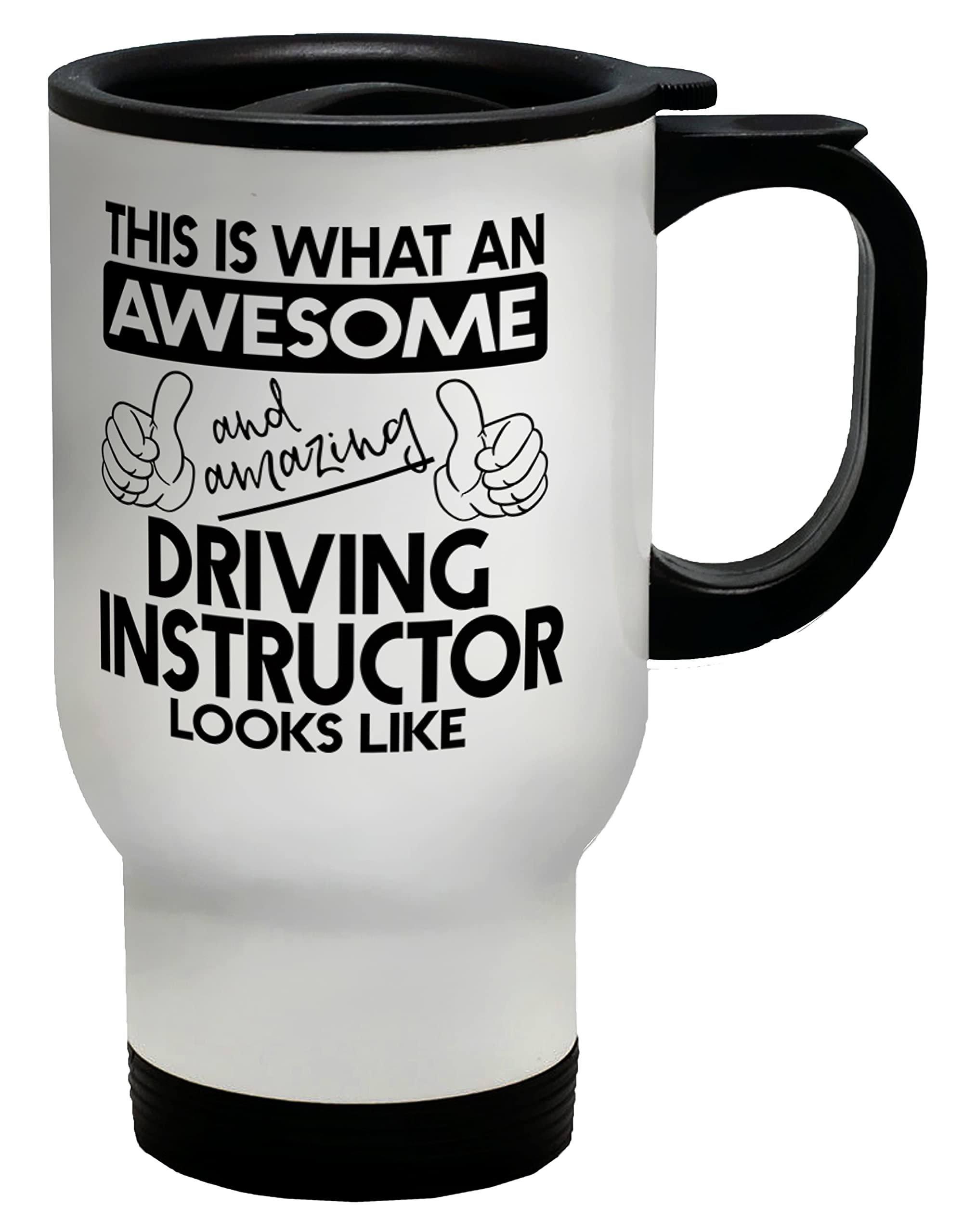 Shopagift This is What an Awesome and Amazing Driving Instructor Looks Like Travel Mug Cup