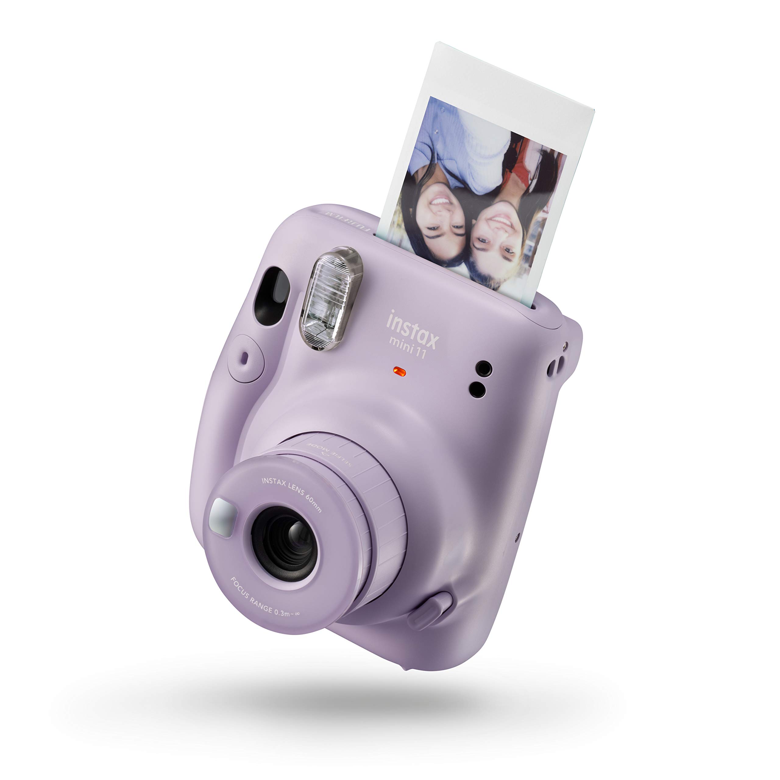 instax mini 11 instant film camera, auto exposure and Built-in selfie lens, Lilac Purple