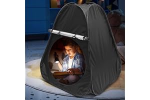 Kids Tent | Calm Down Corner for Kids to Play and Relax | Pop-up Foldable Blackout Tent Autistic Child with Bag | 41"x31" Ten