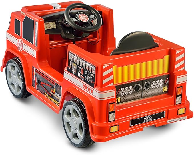 6 volt fire truck