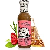 Brick House Raspberry Champagne Vinaigrette, 12 oz - Bold, Fruity Raspberry Vinaigrette Salad Dressing &amp; Marinade - Low Sodium Salad Dressing, Low Carb, Gluten Free, Dairy Free, Non-GMO, Made in USA