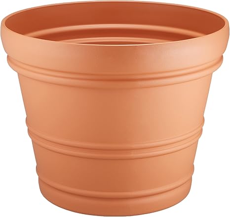 Amazon アイリスオーヤマ 鉢 バレンシアポット 15号 ブラウン 鉢