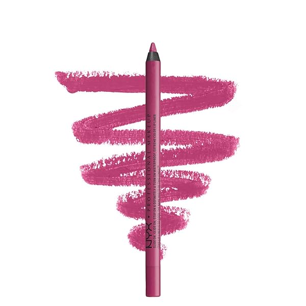 NYX PROFESSIONAL MAKEUP SLIDE ON LIP PENCIL, LIP LINER – FLUORESCENT (MAGENTA WITH BLUE UNDERTONE)