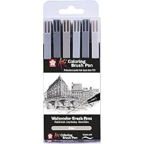 COLOURME Sakura Koi Colouring Brush Pens, Flowers - Calm Store