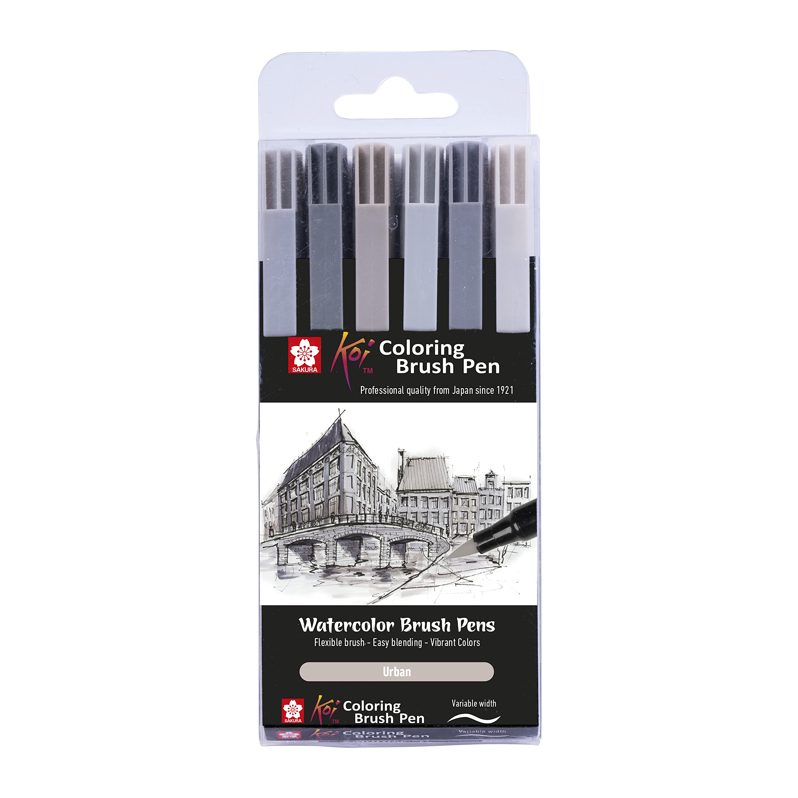 SAKURA Koi Color Brush Set - 6