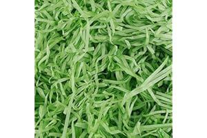 COFEETBO Basket Grass,Crinkle Cut Tissue Paper for Easter Gift Box Wrapping Packing Filling,Recyclable DIY Craft Basket Shred Confetti Raffia Paper Filler,100g 3.53oz Party Decoration