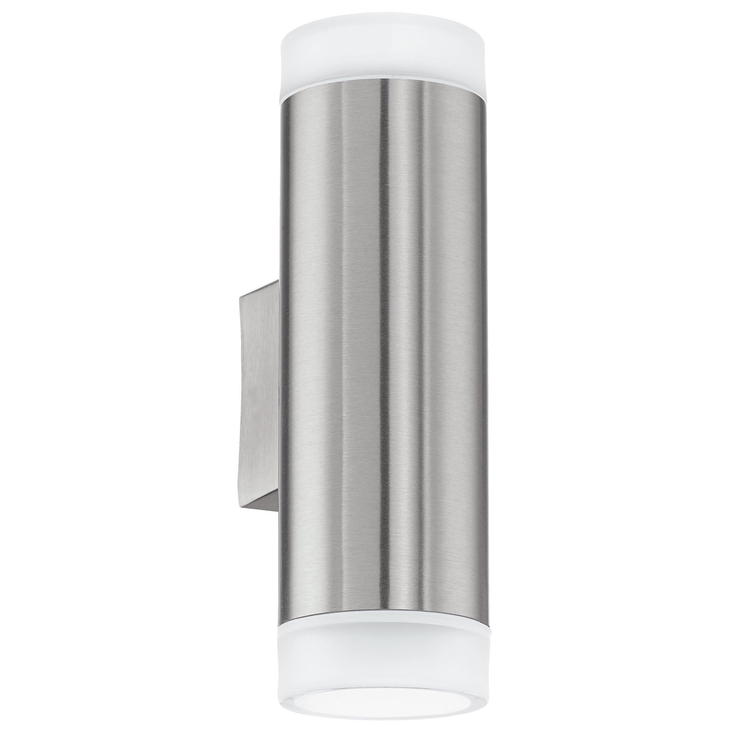 Eglo 92736 RIGA LED Exterior Wall Light in Stainless Steel, 6,5 x 20,5 cm — image 1