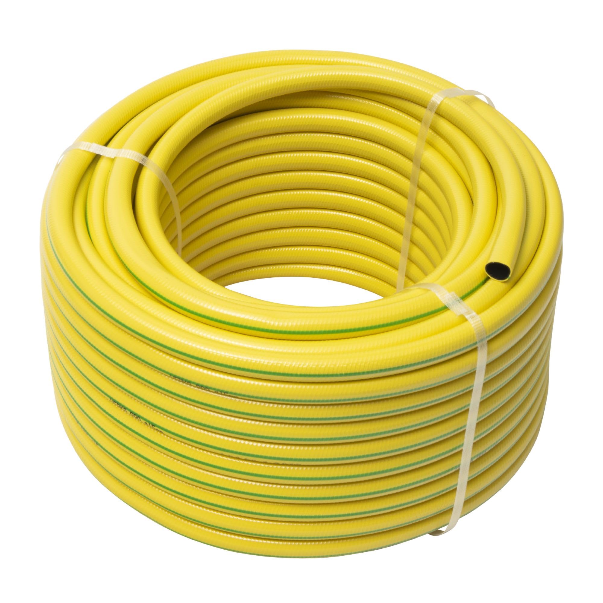 WerkaPro 10713 Garden Hose Reinforced Diameter 15 mm Anti-Cross Protection 150 g/m 50 m Yellow