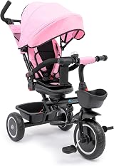 For Your Little One Trike V3 Pink Tricycle with Parent Handle 9m-5y view 1