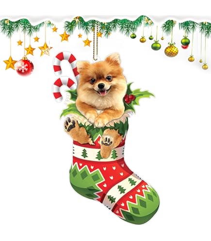 Pomeranian Custom Christmas Ornament - DoggiftClub