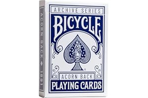 Bicycle Archive Series Acorn Back 1891 Playing Cards, Poker Size Standard Index