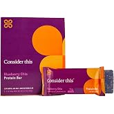 Consider This Low Histamine Protein Bars | Blueberry | 8 Count | gluten free, dairy free, nut free, soy free, sesame free, egg free