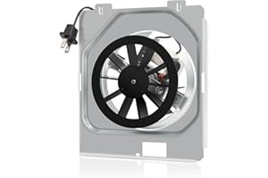 MOTOASIS 【New Design】 C350BN B Unit 50CFM Fan, Compatible with Nutone 696N(695) B Unit, C-350C2/VC-307C2ND B Unit, C-350/370A-A Units Only, VC305C2N, VC305AN, 690-A, 696NC Bathroom Fan, 2.0 Sone, 8" x 7 1/8"