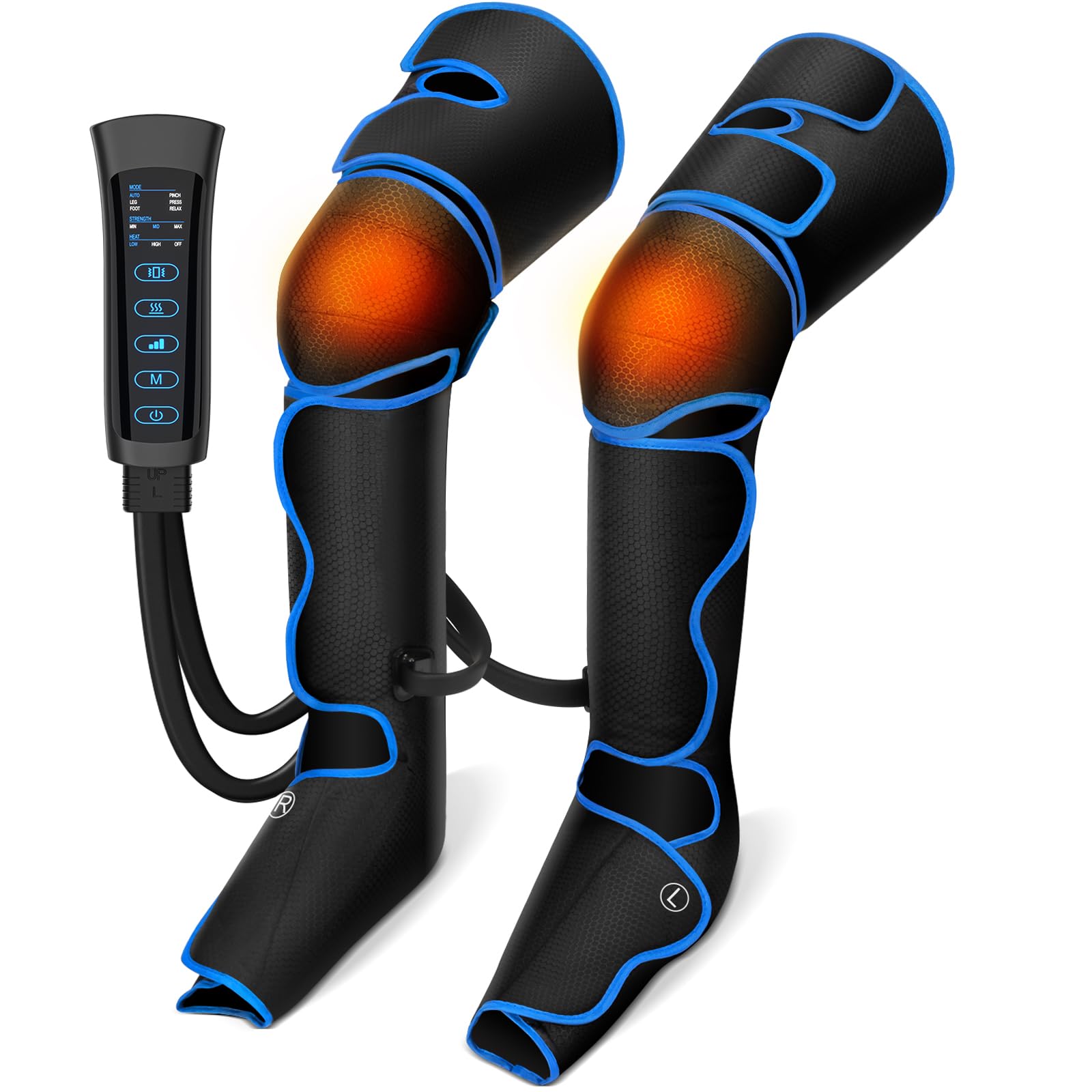 Photo 1 of TOLOCO Leg Massager, Leg Massager with Air Compression for Circulation, Relaxation and Pain Relief with 6 Modes 3 Vibration, Mother's Day Birthday Gifts for Women/Men