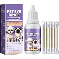 Dog & Cat Eye Wash, Gentle Pet Eye Rinse, Eye Washfor Dogs & Cats Eye Infection Treatment to Soothe Eye Infection Allergy, Do